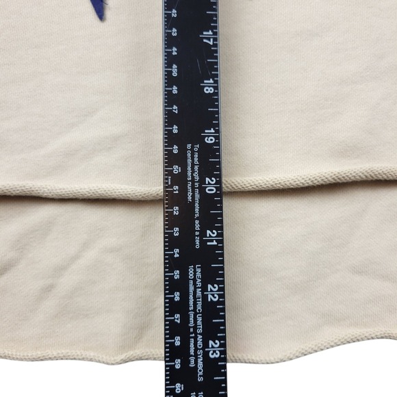 We The Free Backyard Hoodie Womens‎ Small Ecru Bandana Accent Free People - Picture 10 of 16